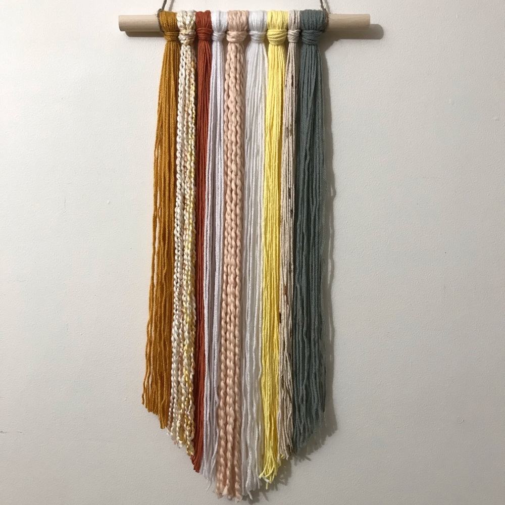 Kindred Spirit Boho Wall Hanging Tapestry 25”